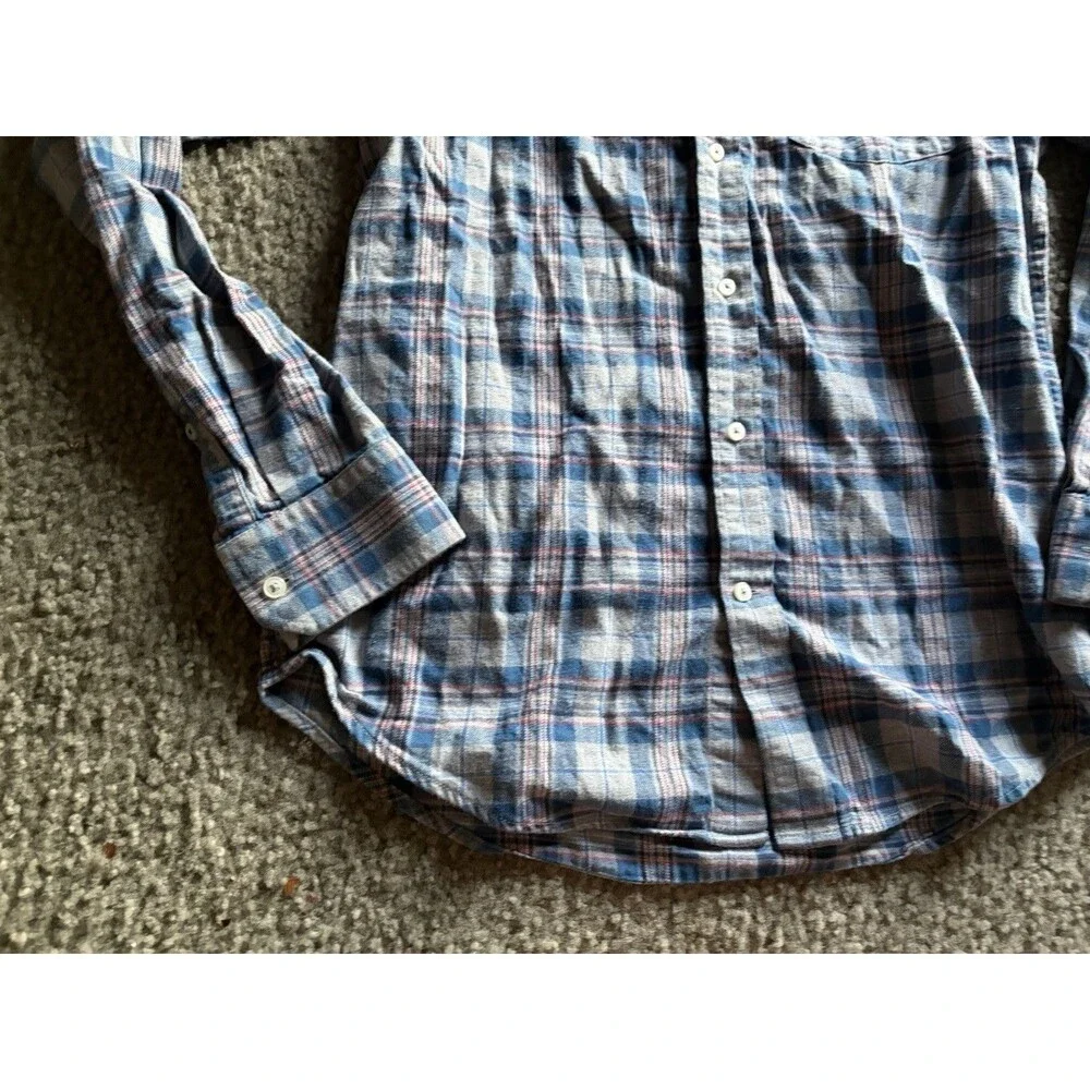 Banana Republic Button Down Up Flannel Shirt Men’s MED